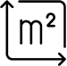 Icone Mesure de surface Loi Carrez